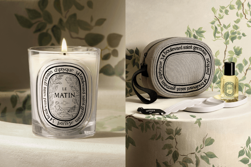 Diptyque Les Rituels de Soin 2026 collection featuring Le Matin and Le Soir body care rituals