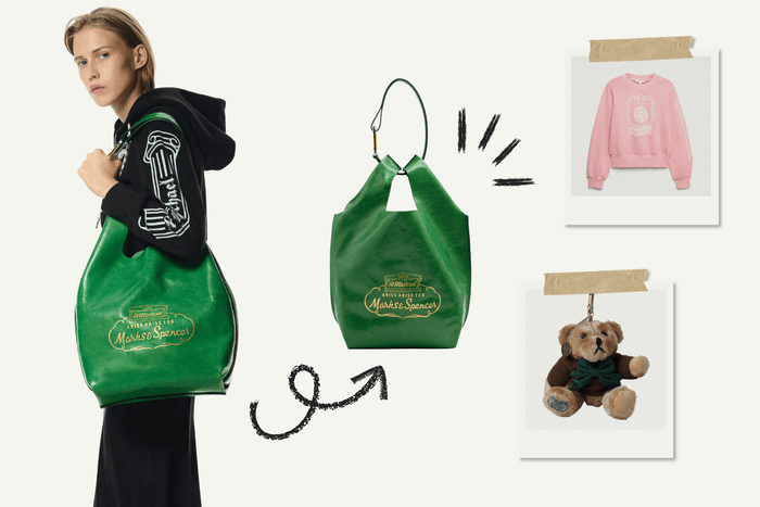 誰想過這兩個品牌會走在一起:M&S x Aries 聯名登場,這款小熊吊飾太犯規