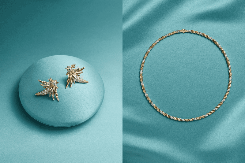 Tiffany & Co. 2026 全新 Bird on a Rock Wings 系列珠寶：Rosé 同款戒指與項鏈