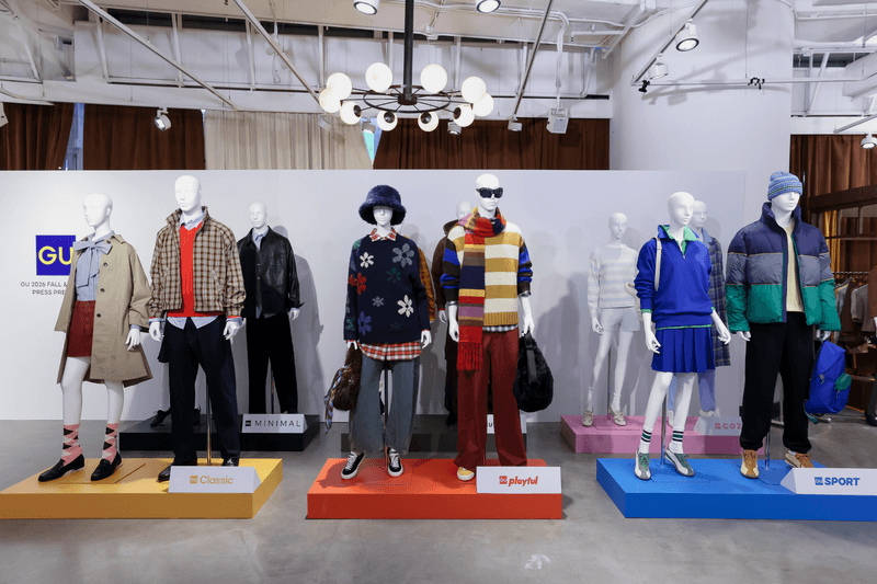 GU 2026 Fall Winter Collection Francesco Risso Kaho Hung Panther Chan