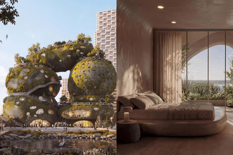 外觀宛如外星烏托邦：荷蘭建築事務所 MVRDV 將在鹿特丹打造自然共生新地標！
