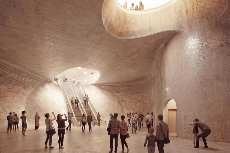 MVRDV 鹿特丹新作「Rotterdam ROCKS!」，以 7 座巨型岩石打造垂直生態公園。