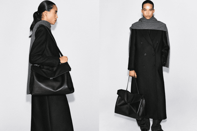 COS Oversized Soft Flap Bag：外國熱賣缺貨，媲美 Rodeo 的皮革翻蓋大包