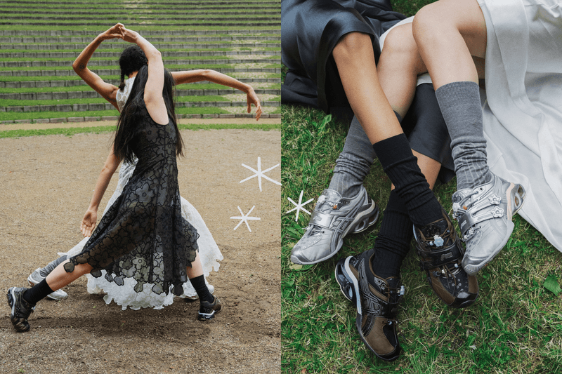 讓鞋面開出浪漫花朵：Cecilie Bahnsen x ASICS 2026 最新聯名 GEL-KINETIC FR 登場！