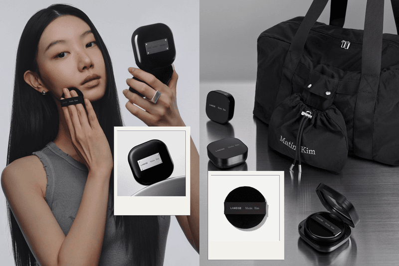 連化妝包都讓人眼冒愛心：LANEIGE 首度聯乘 Matin Kim，變色唇釉與氣墊粉底換上極簡新裝！