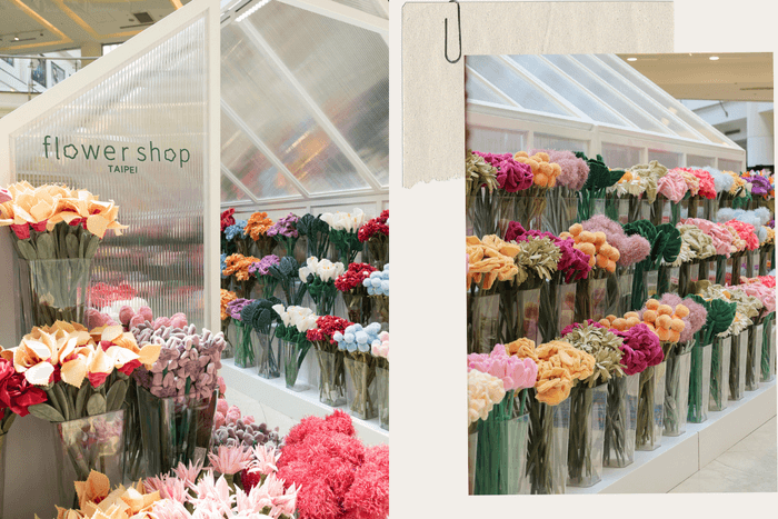 全球排隊瘋搶的「絨毛花店」:Cj Hendry《Flower Shop》來台灣了,百款花卉任你挑!