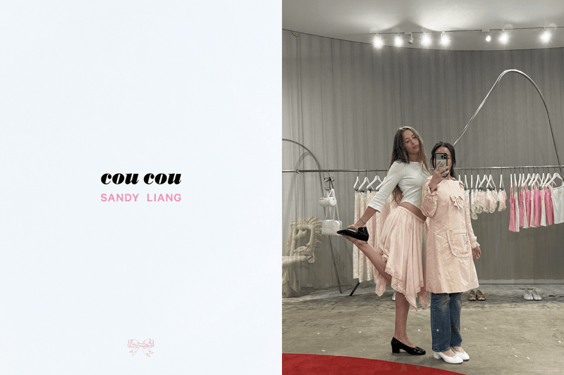 在家也要穿得很可愛：Cou Cou x Sandy Liang 驚喜聯名，這組「星期內褲」讓人想直接包色