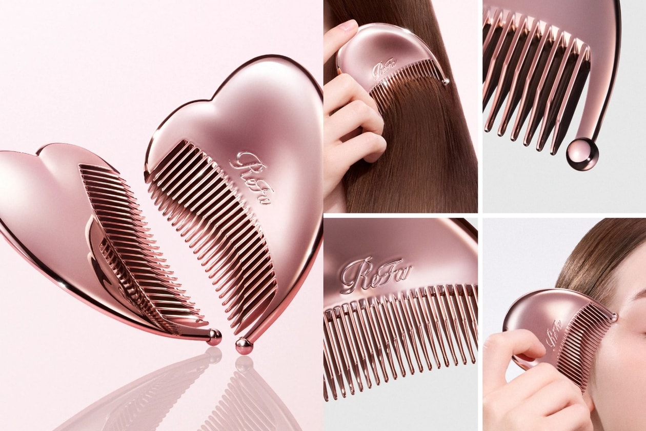 ReFa心型梳升級！全新HEART NEW LOOK美髮梳、隨身鏡與水鑽套登場