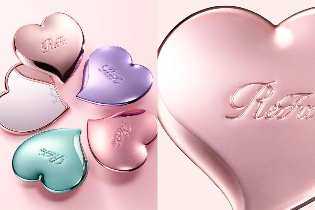 ReFa心型梳升級！全新HEART NEW LOOK美髮梳、隨身鏡與水鑽套登場