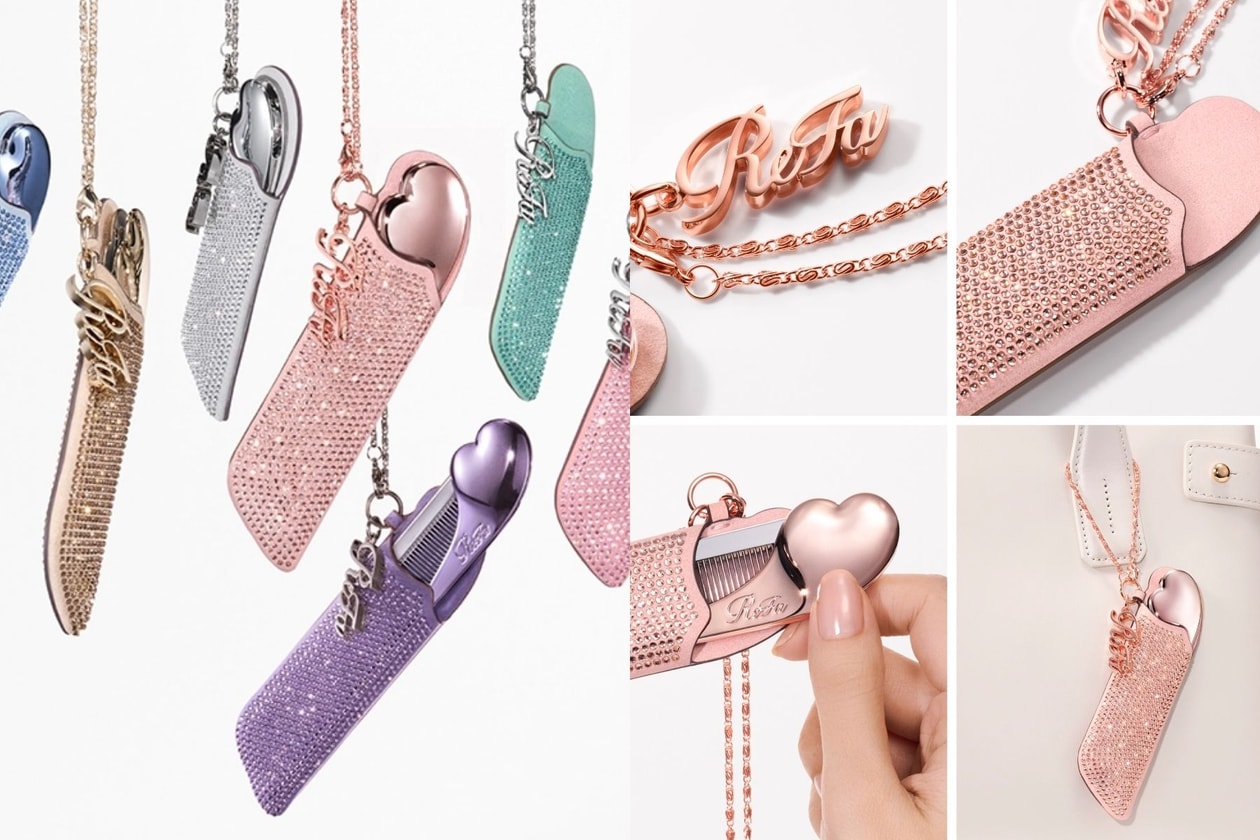 ReFa心型梳升級！全新HEART NEW LOOK美髮梳、隨身鏡與水鑽套登場