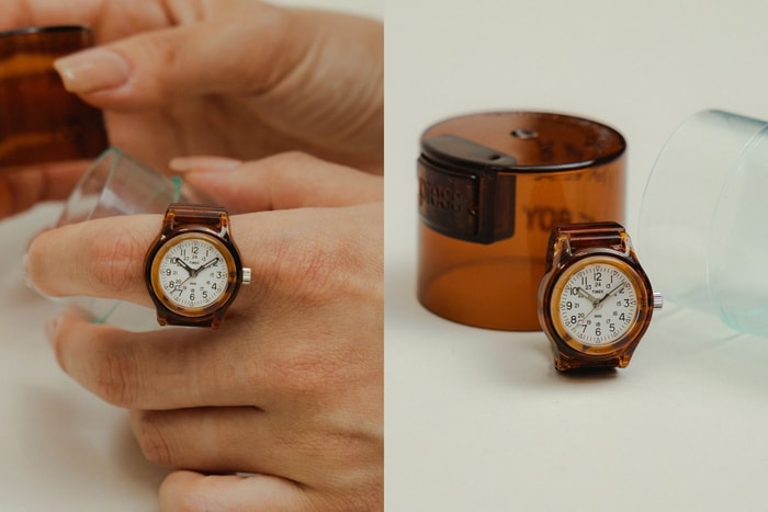 這次不戴在手腕上：BEAMS BOY × TIMEX 玳瑁色「Camper」戒指手錶可愛登場