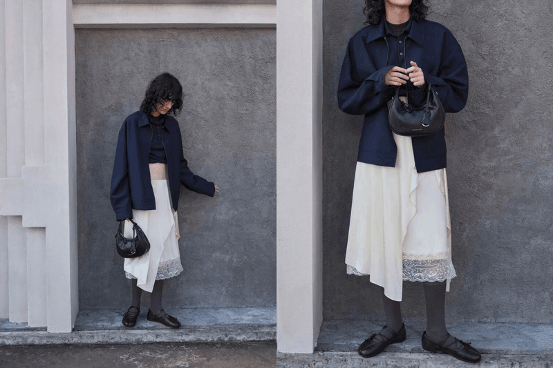 CHARLES & KEITH Aether 分趾瑪莉珍鞋：綁帶細節與微復古設計