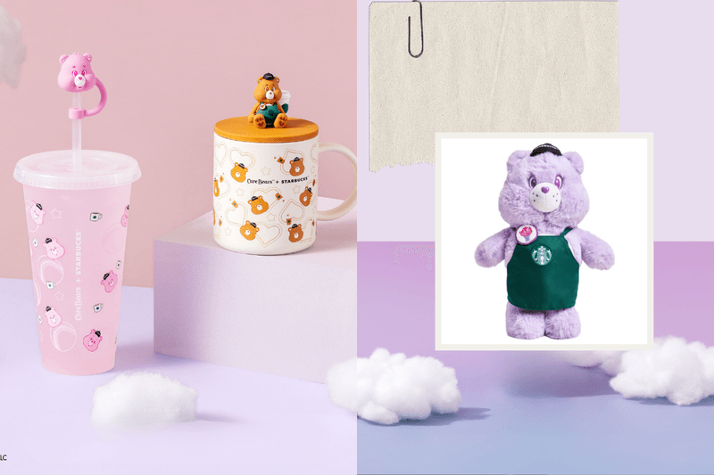 Care Bears 首度走進星巴克：穿上綠圍裙太可愛，DREAM PLAZA 還有限量 200 隻編號熊！