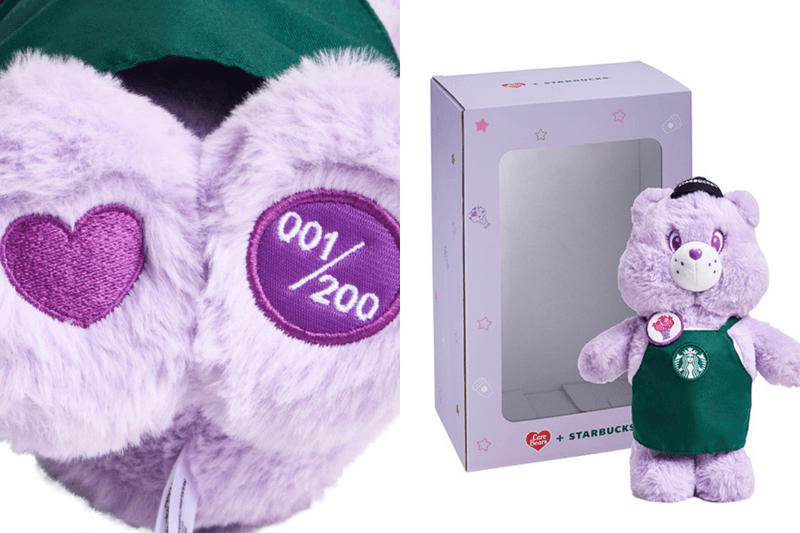 Care Bears 首度走進星巴克！穿上綠圍裙太可愛，還有 DREAM PLAZA 限量 200 隻「分享小熊」