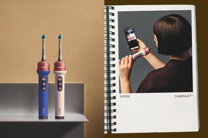 Dyson CameraJet 電動牙刷登場！搭載 10 萬像素鏡頭與水牙線科技