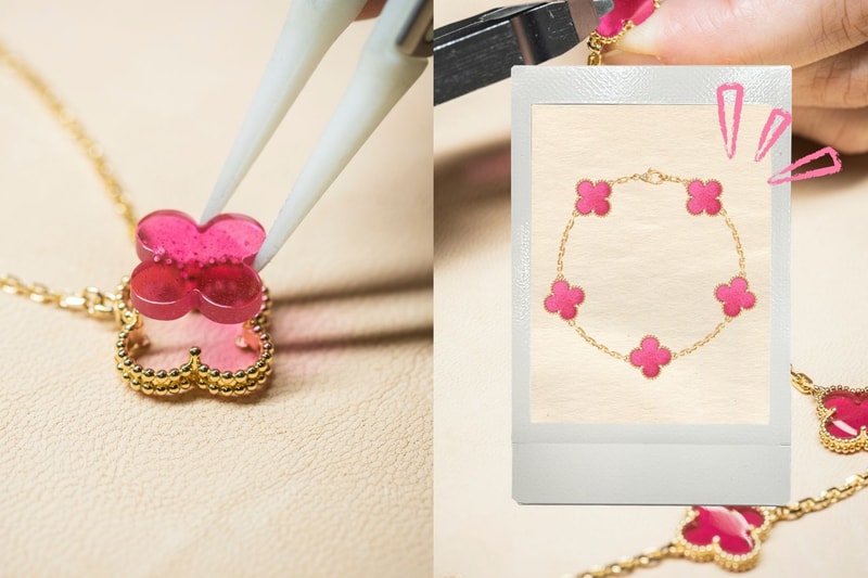 Van Cleef &amp; Arpels 全新 Alhambra 系列：經典四葉草結合半透明琺瑯工藝