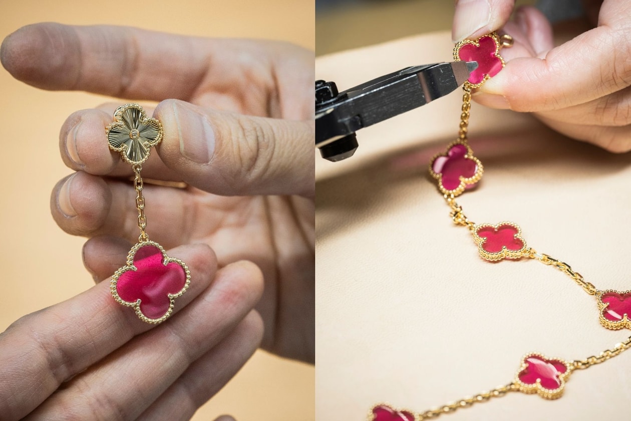 Van Cleef &amp; Arpels 全新 Alhambra 系列：經典四葉草結合半透明琺瑯工藝