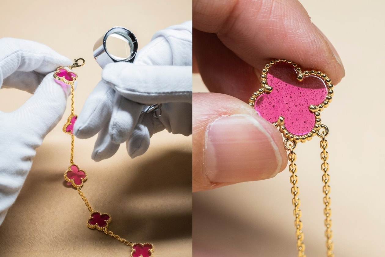 Van Cleef &amp; Arpels 全新 Alhambra 系列：經典四葉草結合半透明琺瑯工藝
