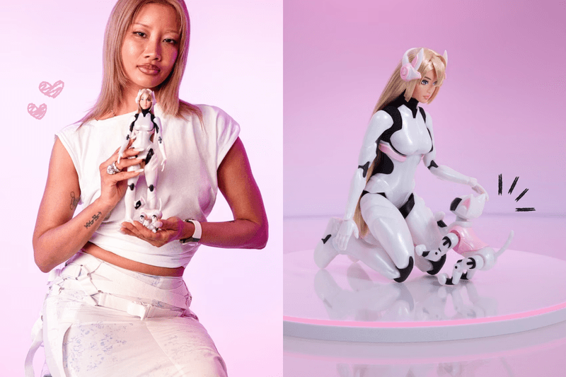 誰能抗拒這隻金屬機械貓：Yoon Ahn 打造 AMBUSH 專屬 Barbie，9 月 4 日正式開賣！