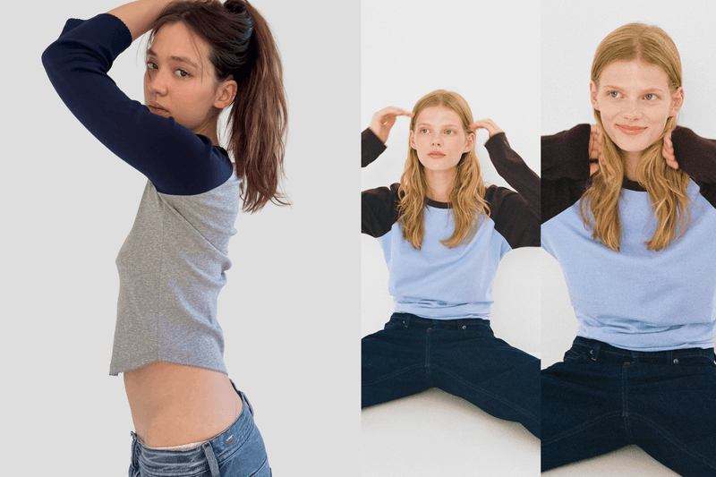 棒球 T 恤強勢回歸：Hailey Bieber、Rihanna 都在穿的秋季復古 Raglan Tee 穿搭