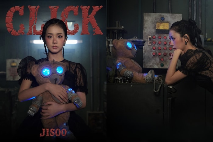 暗藏給粉絲的秘密告白！JISOO 全新單曲〈CLICK〉，廢棄樂園里的最後一個機器人