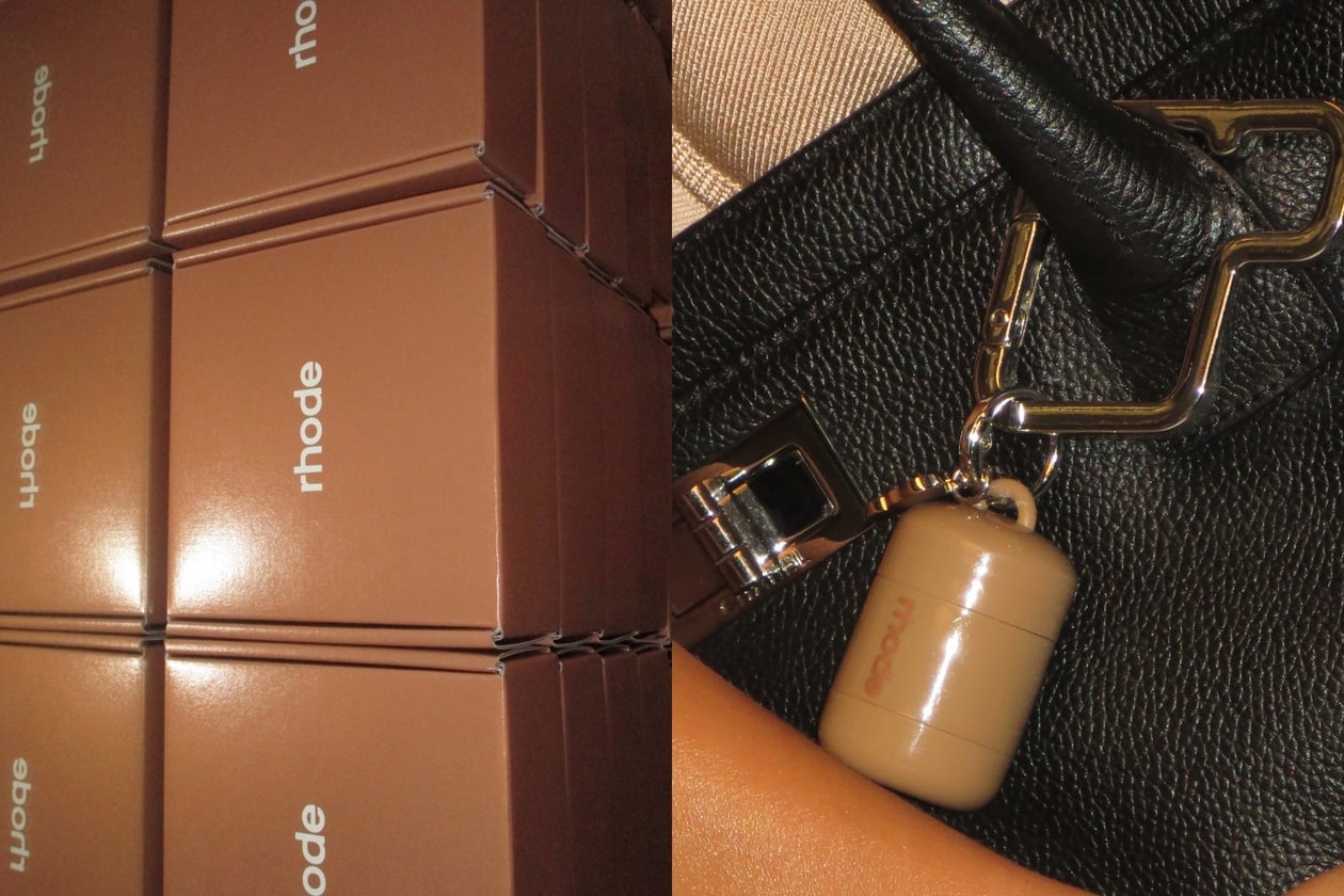 rhode mini pocket blush 縮小版腮紅掛飾！Hailey Bieber 打造手袋最潮配件