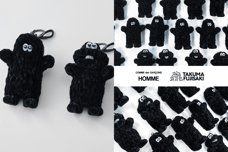 藤崎琢磨東京個展「MOLnarrative」：COMME des GARÇONS 聯名毛根吊飾與軟膠公仔發售資訊