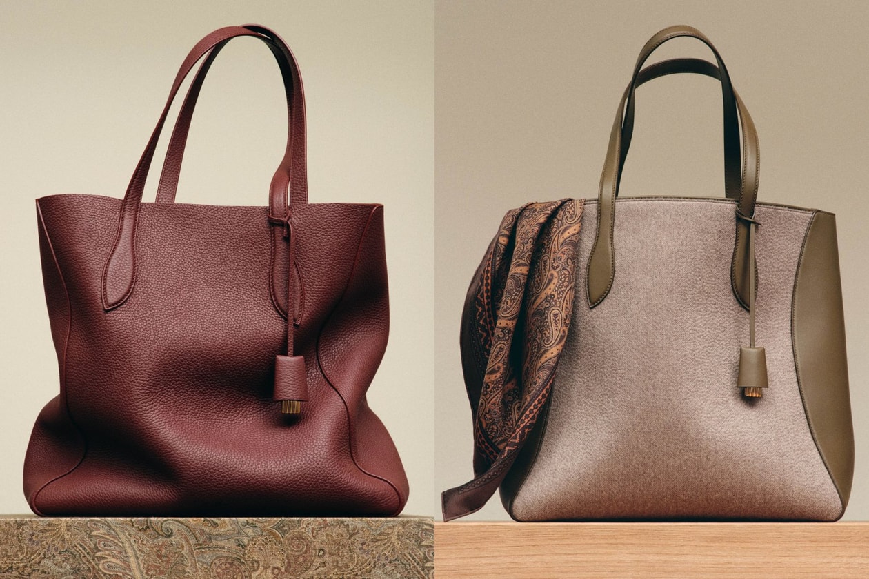 上班族尋覓已久的完美托特包：Loro Piana 全新 Needle 購物袋，連筆電也能優雅裝下