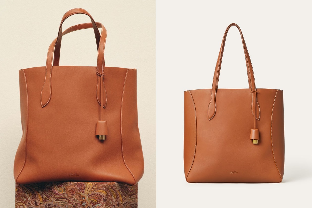 上班族尋覓已久的完美托特包：Loro Piana 全新 Needle 購物袋，連筆電也能優雅裝下
