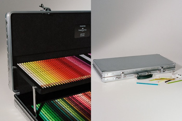 不只裝行李還能裝靈感！RIMOWA 標誌性鋁箱遇上 Faber-Castell 經典彩色鉛筆