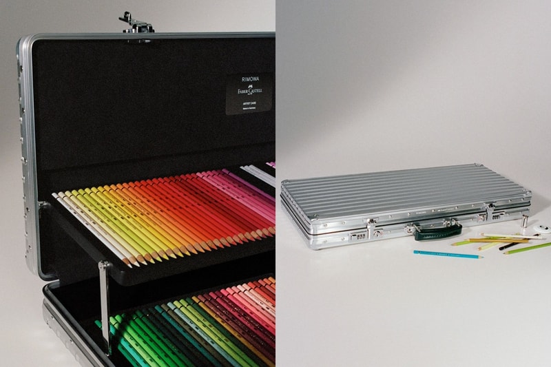 RIMOWA x Faber-Castell 聯名藝術家彩鉛箱：德國工藝雙巨頭推出頂級繪畫箱