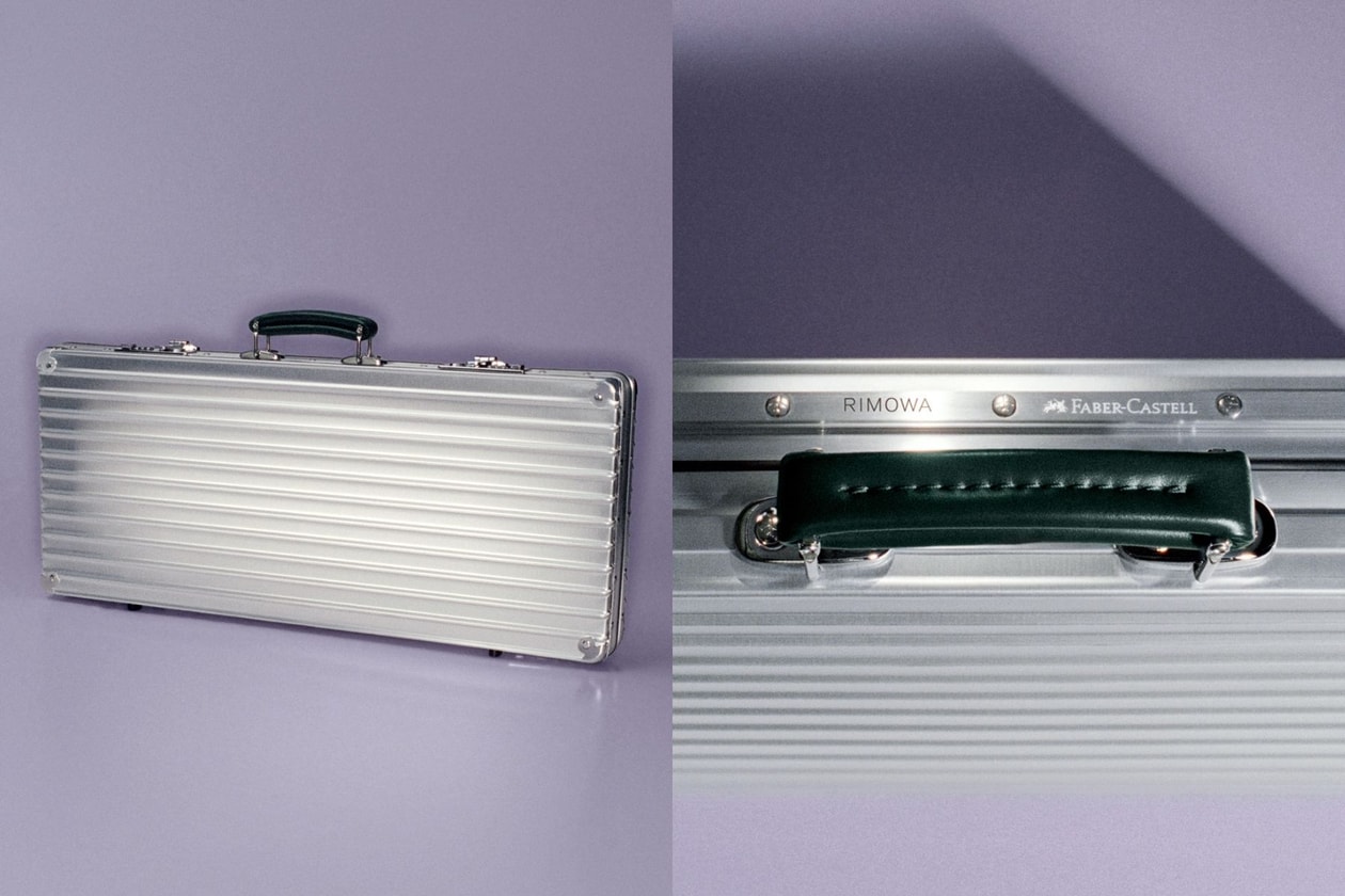RIMOWA x Faber-Castell 聯名藝術家彩鉛箱：德國工藝雙巨頭推出頂級繪畫箱