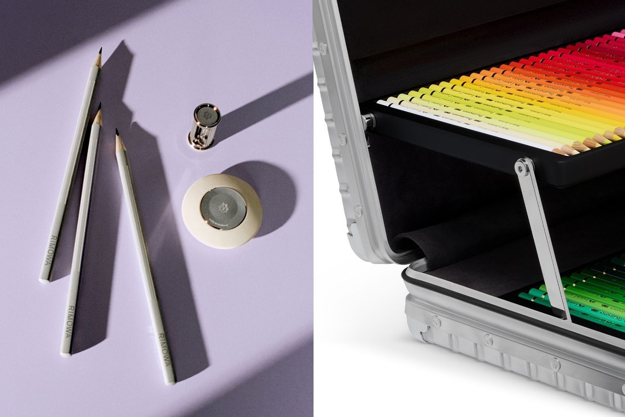 RIMOWA x Faber-Castell 聯名藝術家彩鉛箱：德國工藝雙巨頭推出頂級繪畫箱