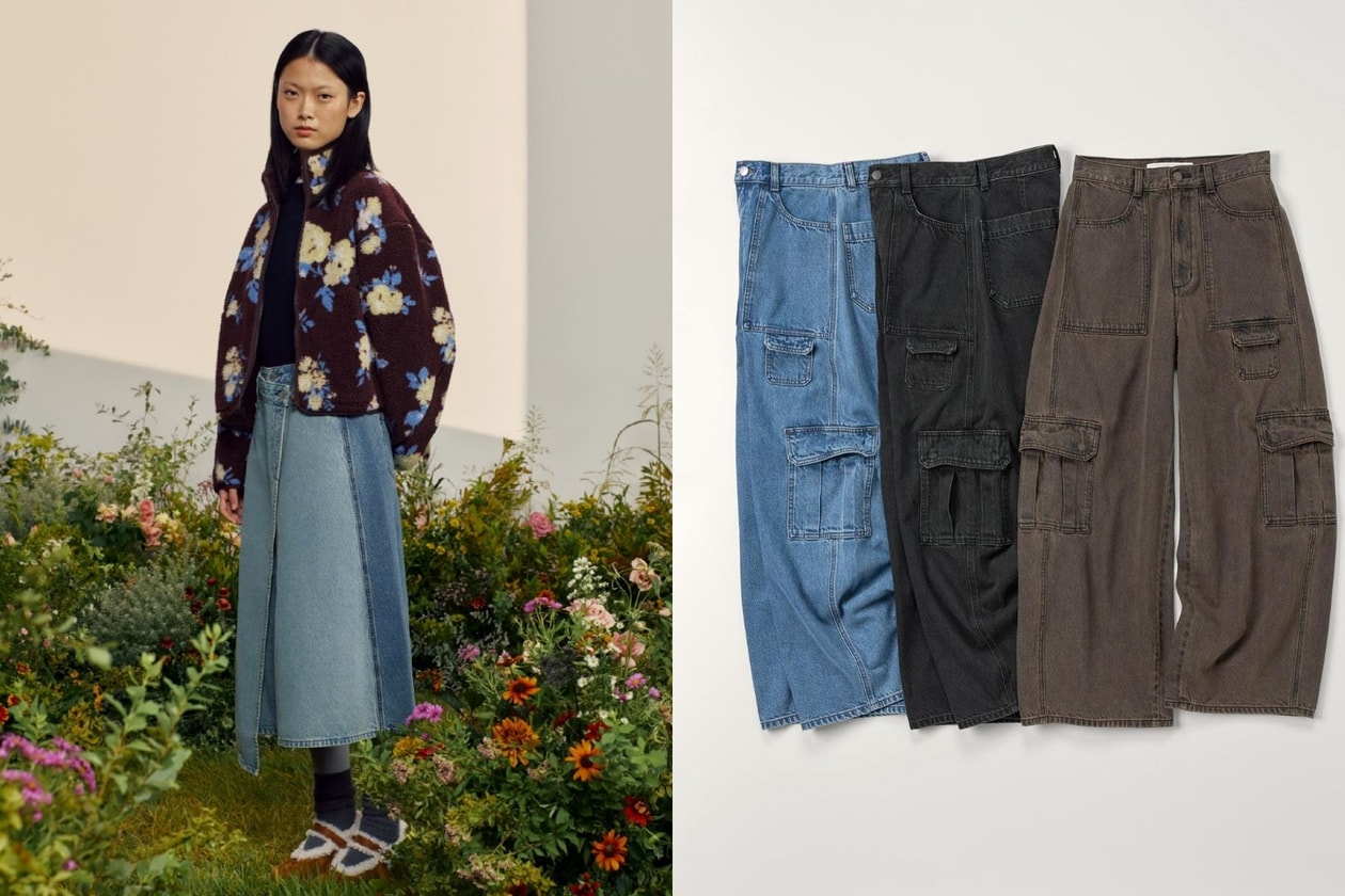 rokh × GU 2026 Fall/Winter collaboration now on sale! Must-have pieces at a glance: outerwear, ruffle skirt, and Mary Jane shoes