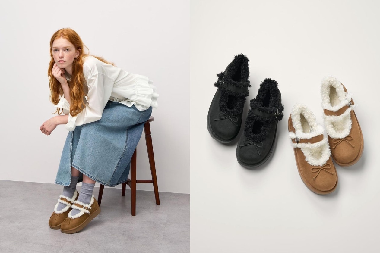 rokh × GU 2026 Fall/Winter collaboration now on sale! Must-have pieces at a glance: outerwear, ruffle skirt, and Mary Jane shoes