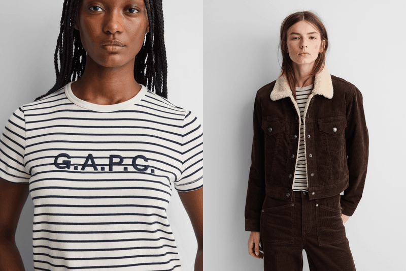 Gap × A.P.C. 聯名台灣要開賣了：「G.A.P.C.」37 件單品、丹寧與價格一次看！