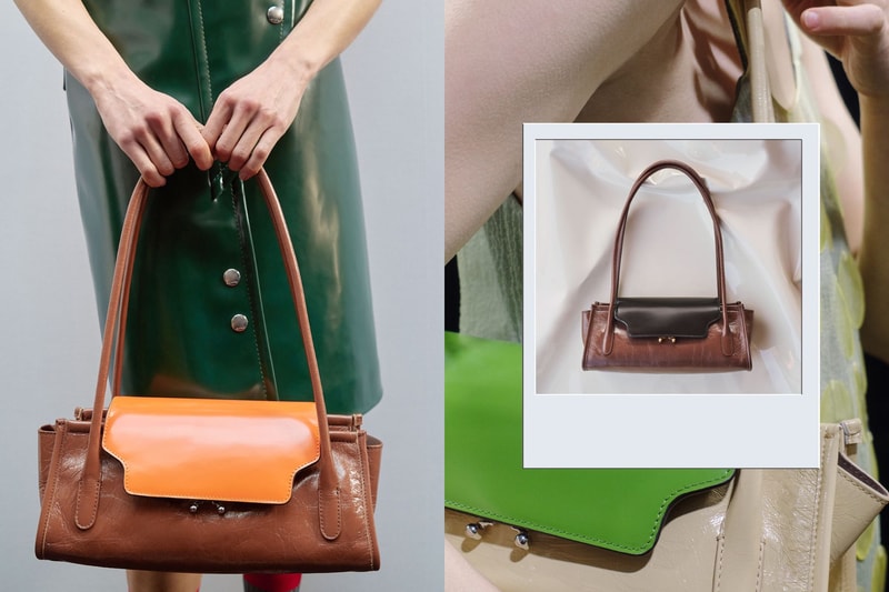 熟悉又有點不一樣的輪廓：Marni 秋冬 Trunkette 手袋，這幾個撞色太好看