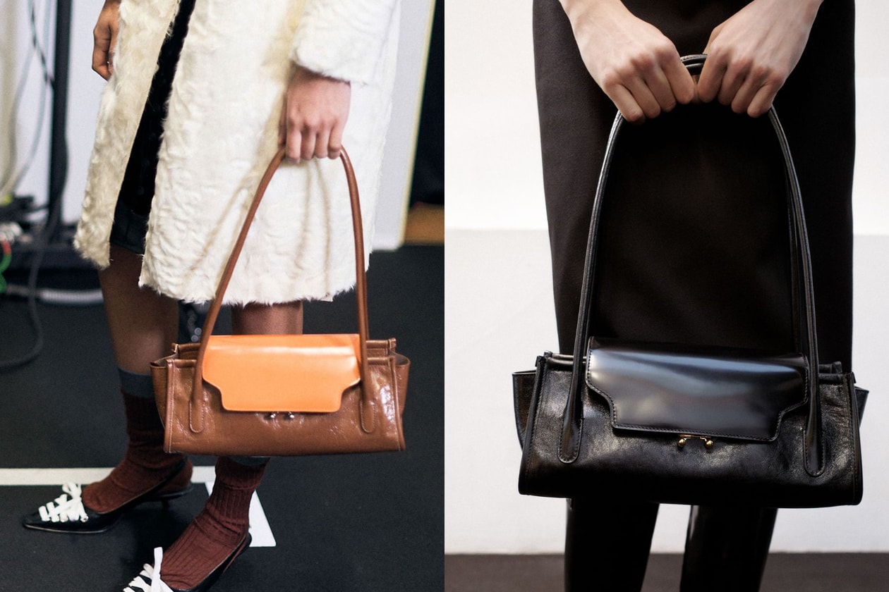 熟悉又有點不一樣的輪廓：Marni 秋冬 Trunkette 手袋，這幾個撞色太好看