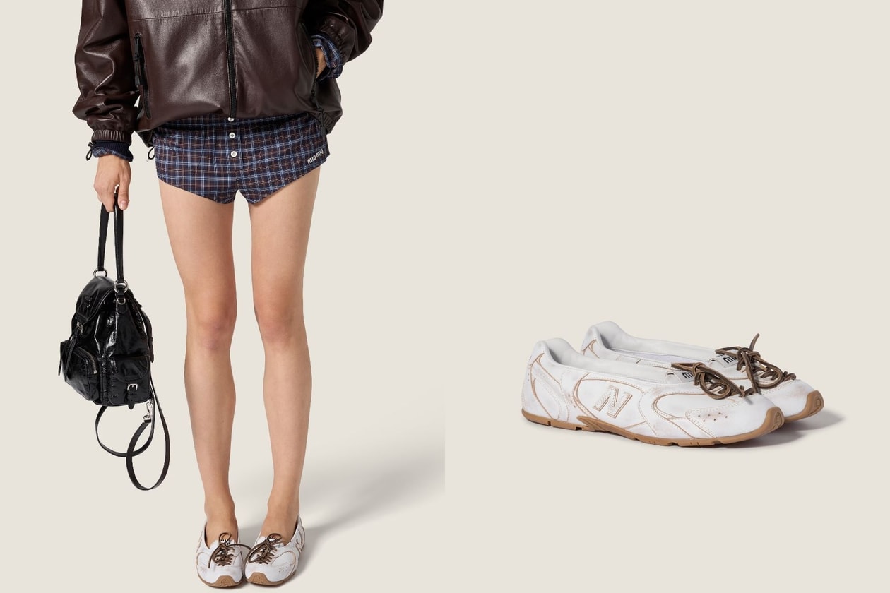 New Balance x Miu Miu 530 SL 芭蕾舞鞋登場：麂皮與皮革售價