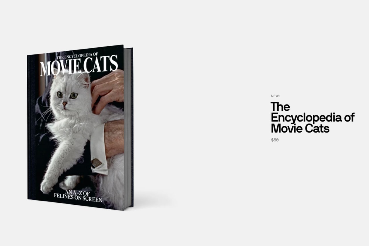 A24出版《The Encyclopedia of Movie Cats》電影貓咪百科大全，收錄千隻影史貓咪