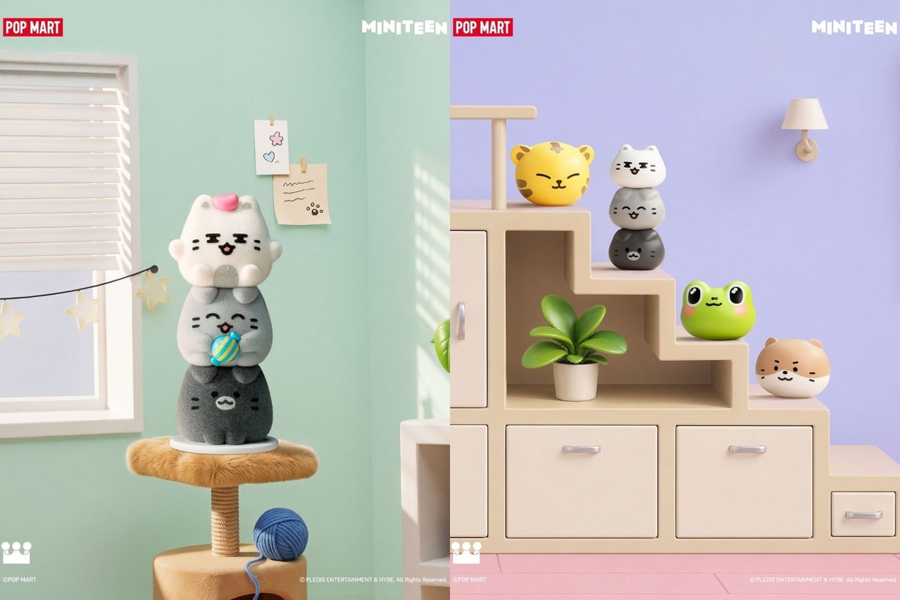 POP MART MINITEEN 治癒時刻系列香港開售！SEVENTEEN 官方角色公仔售價與隱藏版整理