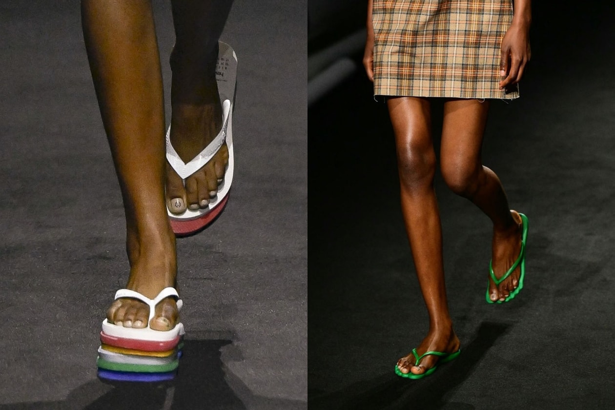 連人字拖也變得不一樣了：MM6 Maison Margiela x Havaianas 聯名鞋款偷偷亮相