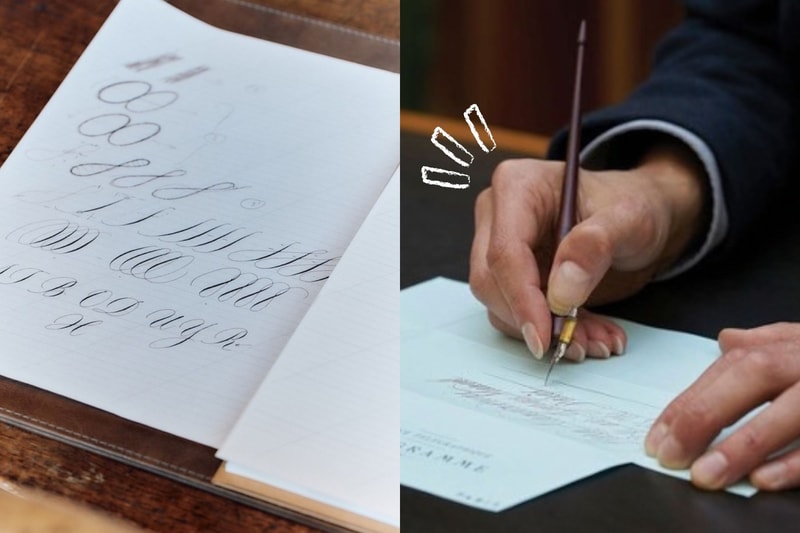 喜歡 Buly 包裝上的優雅手寫字嗎？他們在中環門市辦了免費的英文書法課