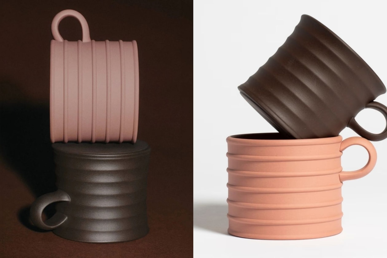 JW Anderson x Wedgwood 第二波聯名 Volume II 馬克杯，古希臘陶器與英國風景雙色配色