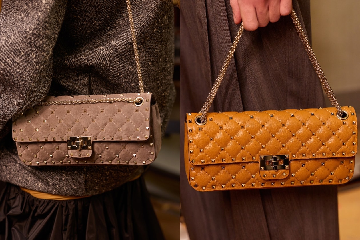 Valentino Garavani Rockstud Spike全新手袋：Alessandro Michele重塑經典修長輪廓與典藏刺繡