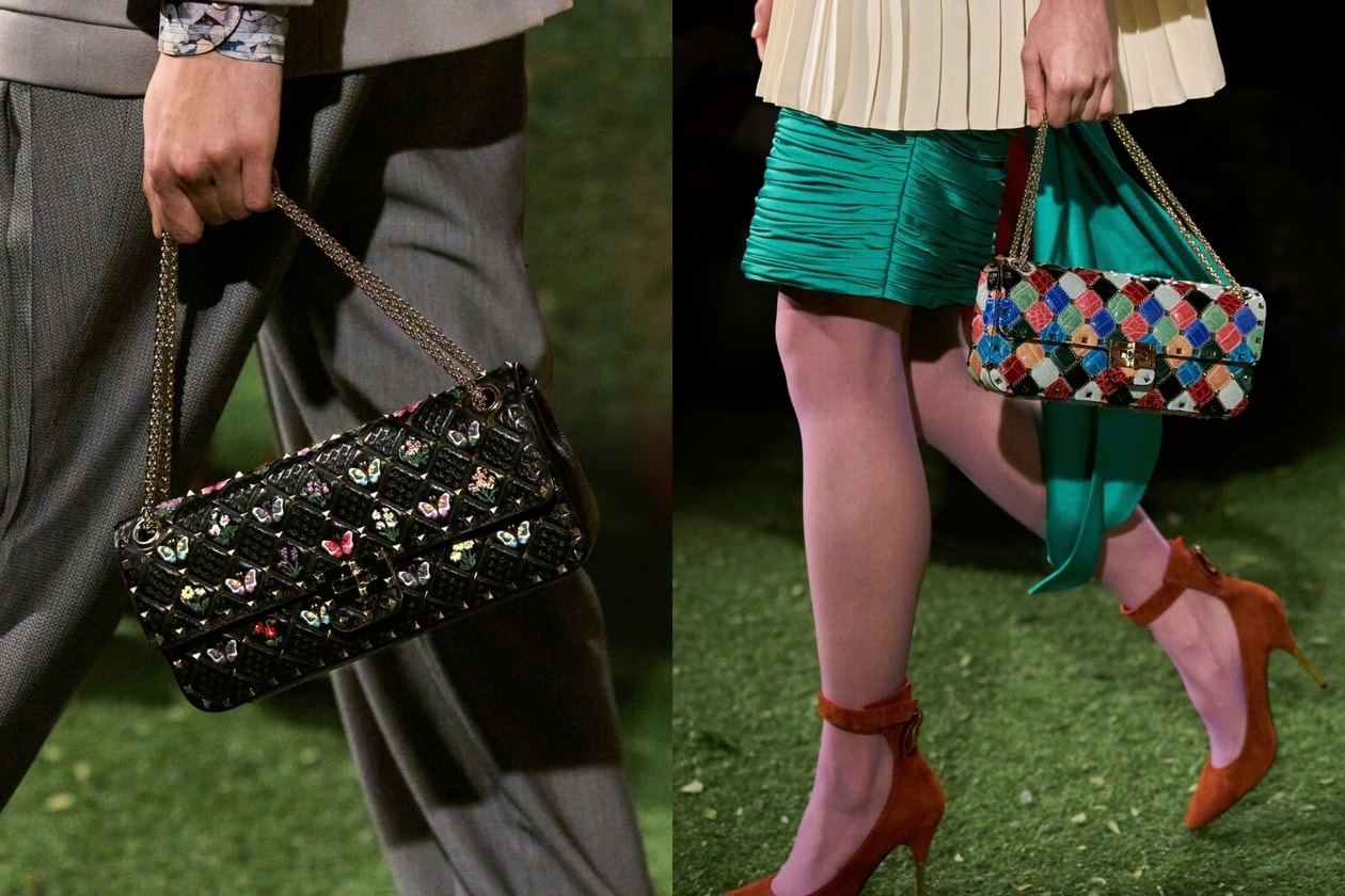 Valentino Garavani Rockstud Spike全新手袋：Alessandro Michele重塑經典修長輪廓與典藏刺繡