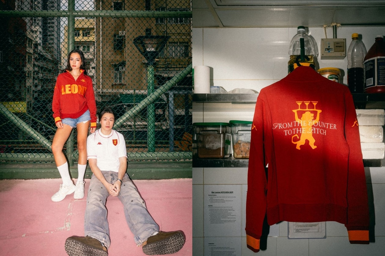 連酒吧都開始出聯名服飾了：Bar Leone 找來 Kappa 推出復古半拉鍊上衣