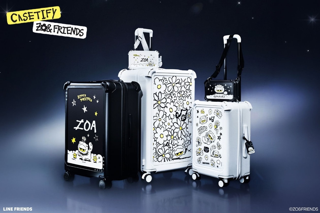 CASETiFY x ZO&amp;FRIENDS DREAMLAND 聯乘登場！ZOA 絨毛手機殼、行李箱配件開賣詳情