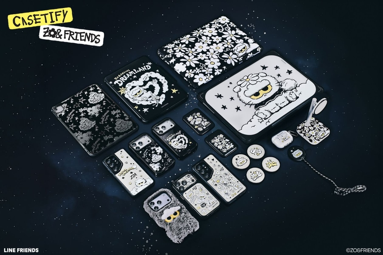 CASETiFY x ZO&amp;FRIENDS DREAMLAND 聯乘登場！ZOA 絨毛手機殼、行李箱配件開賣詳情