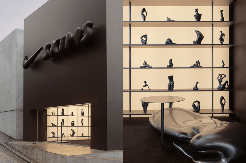NikeSKIMS 在東京開咖啡廳了！巧克力色外牆，連喝杯茶都想順便拍照